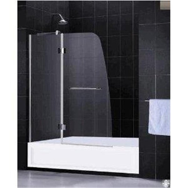 Dreamline DreamLine SHDR-3148586-04 Aqua Bathtub Door - Brushed Nickel SHDR-3148586-04